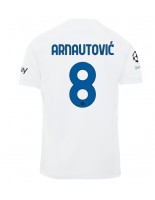 Inter Milan Marko Arnautovic #8 Venkovní Dres 2023-24 Krátký Rukáv